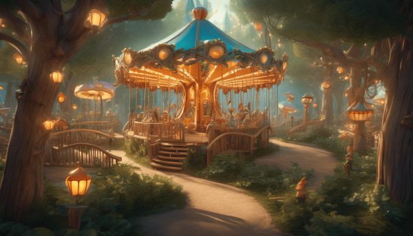 Parc d’attractions Bois des lutins à Diémoz : un univers magique